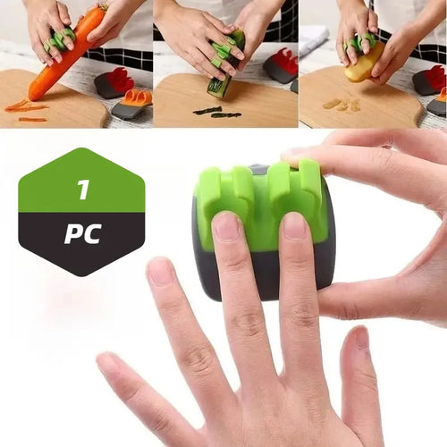 1 Easy and Convenient Black Green Peeler, Sharp Blade, Non Slip Grip, Suitable for Kitchen and Camping