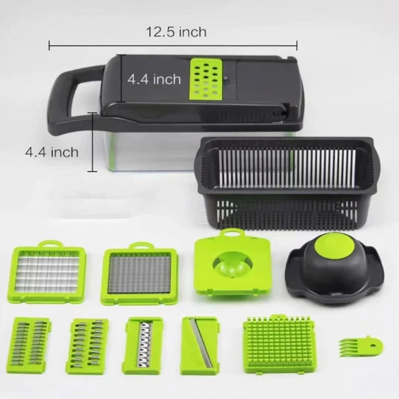 14-in-1 Vegetable Chopper & Food Slicer